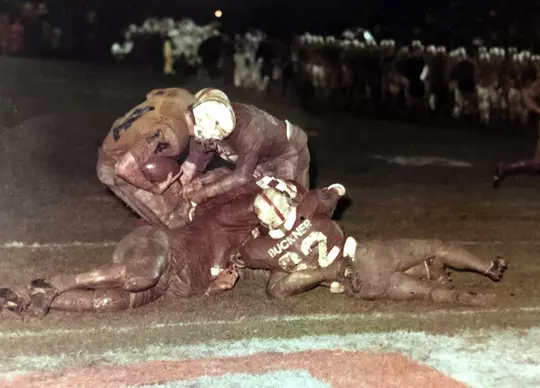 1969 Peach Bowl action