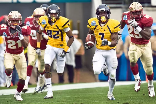 2009 Gator Bowl action - Noel Devine