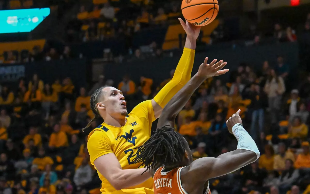 Patrick Suemnick shoots for two points.