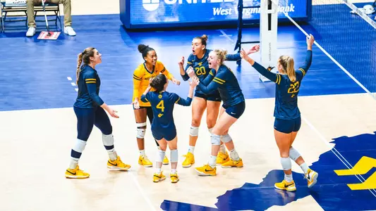 Volleyball celebration