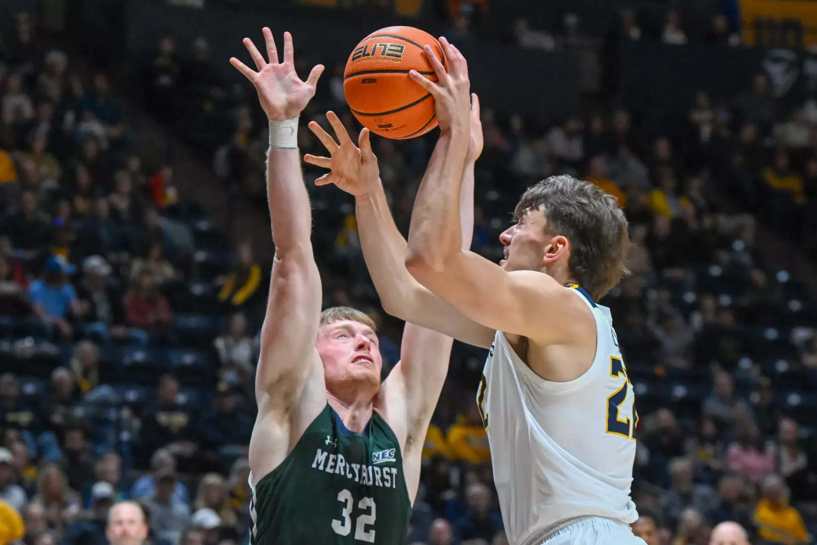 WVU vs Mercyhurst game action