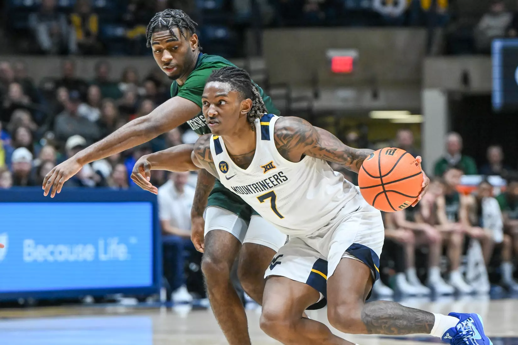 WVU vs Mercyhurst game action
