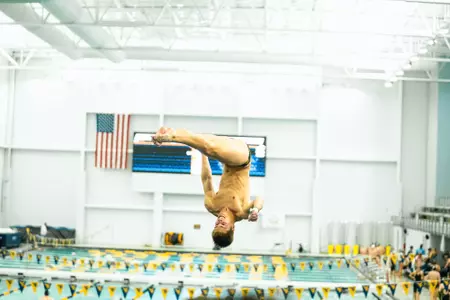 Hayden Apel at WVU Invite