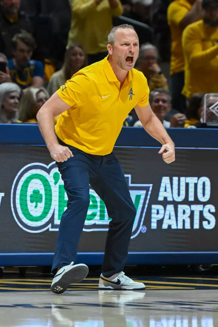 WVU vs Georgetown action at the WVU Coliseum Friday, Dec. 6, 2024.