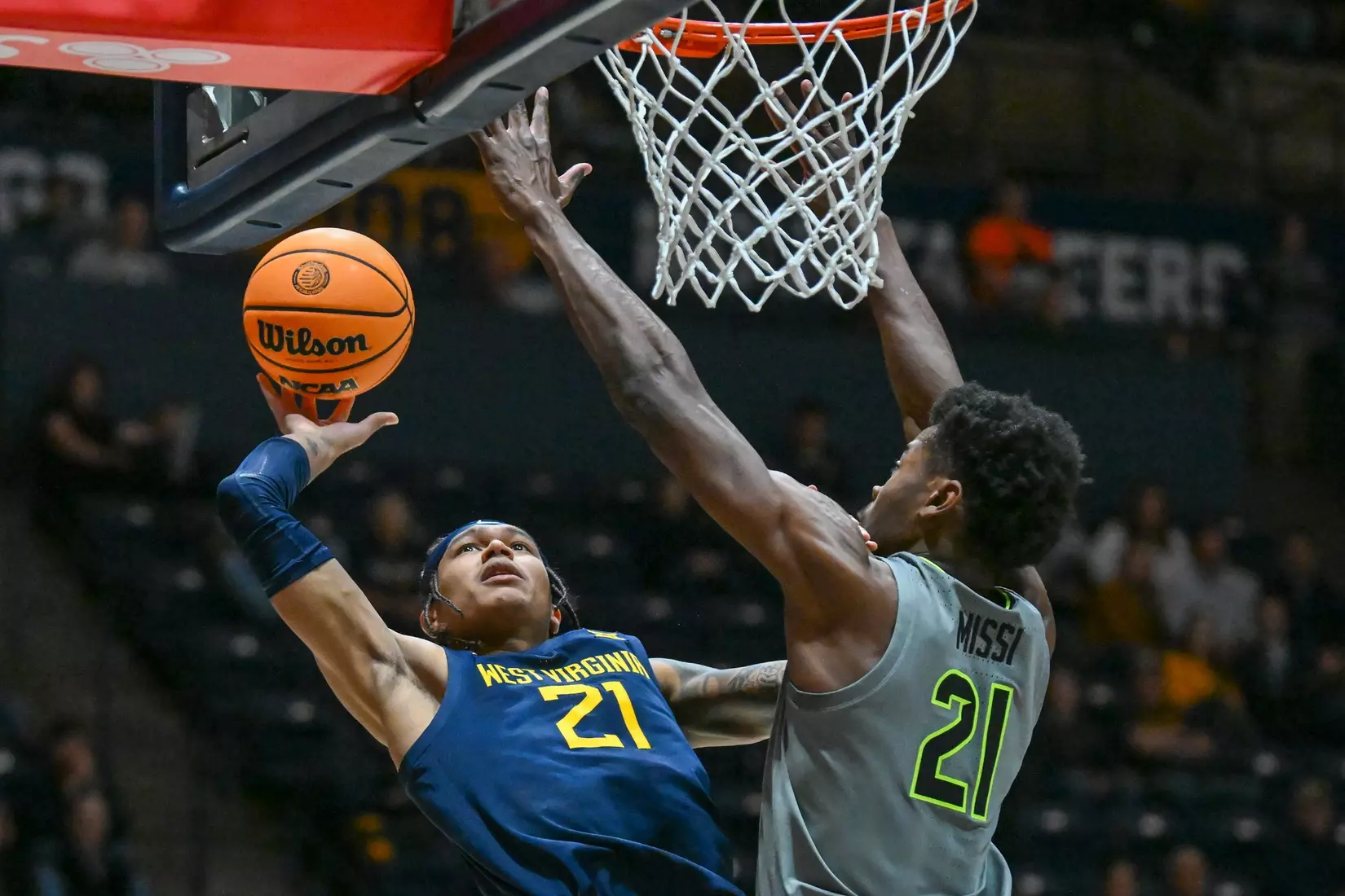 RaeQuan Battle shoots for two.