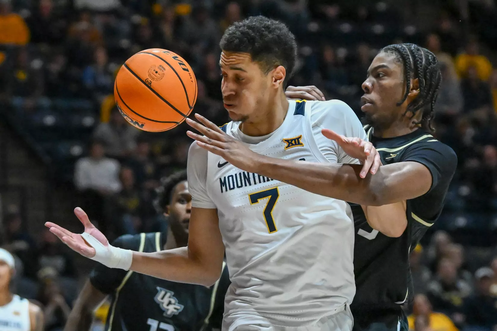 Jesse Edwards is fouled.