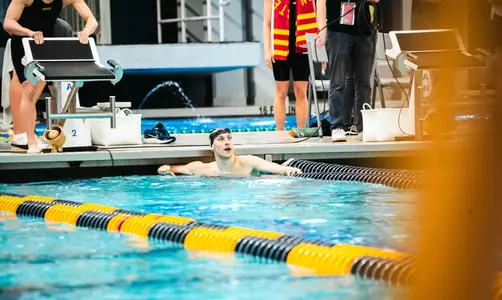 Danny Berlitz at 2024 Big 12 SD Championships Feb. 28, 2024