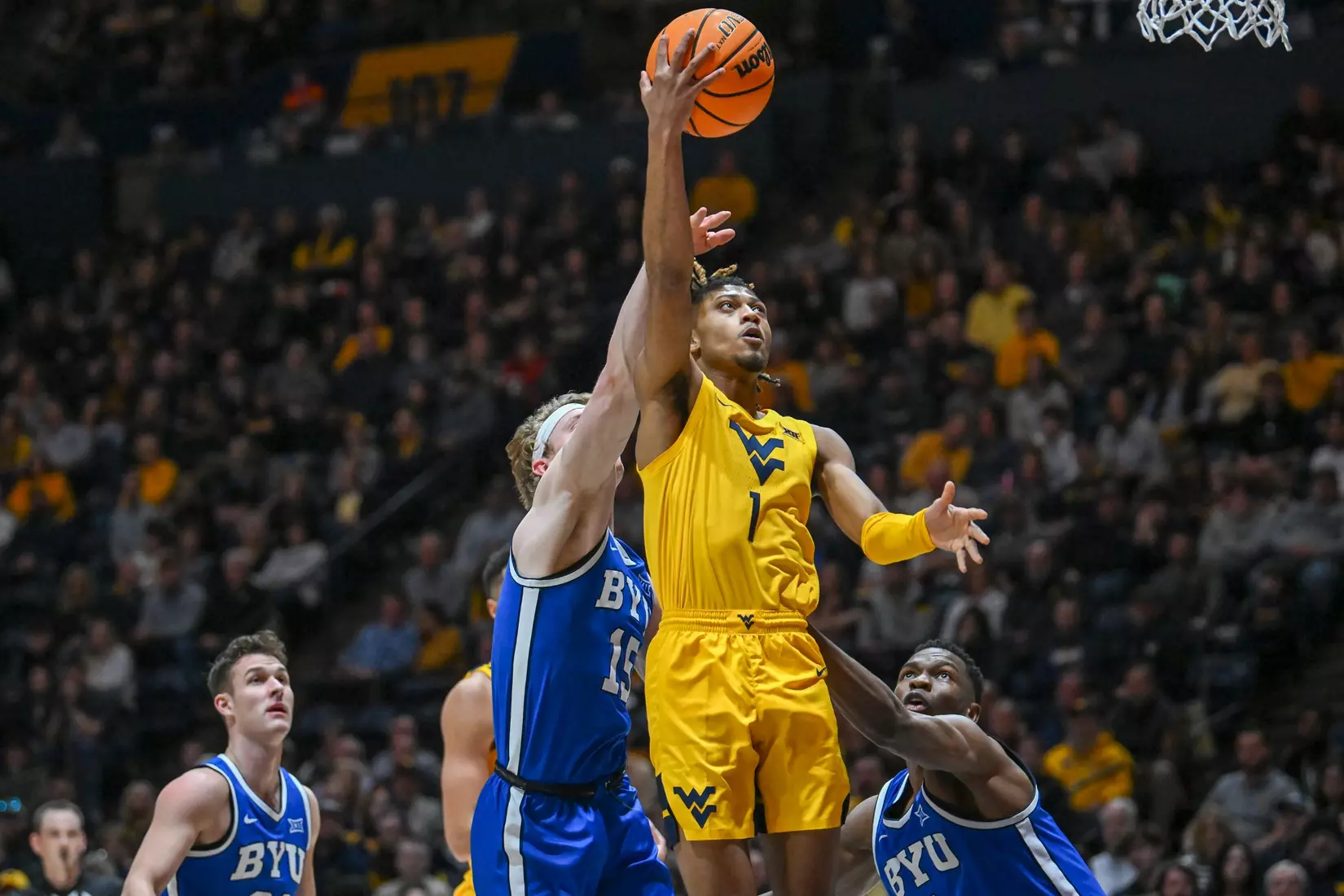 Noah Farrakhan shoots.