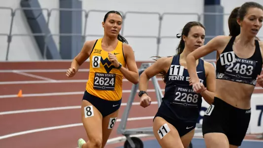 Mikenna Vanderheyden running at PSU National Open