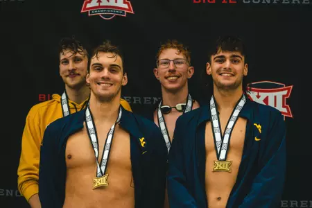 200 Men's Freestyle Relay at 2024 Big 12 SD Championships March 1, 2024