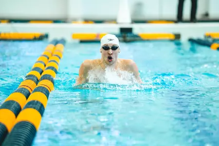 Danny Berlitz at 2024 Big 12 SD Championships March 2, 2024