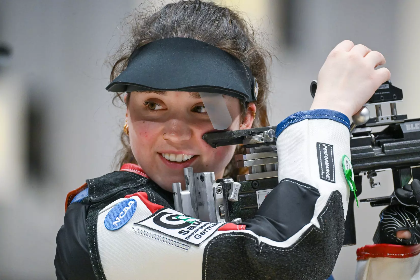 WVU Rifle team smallbore action