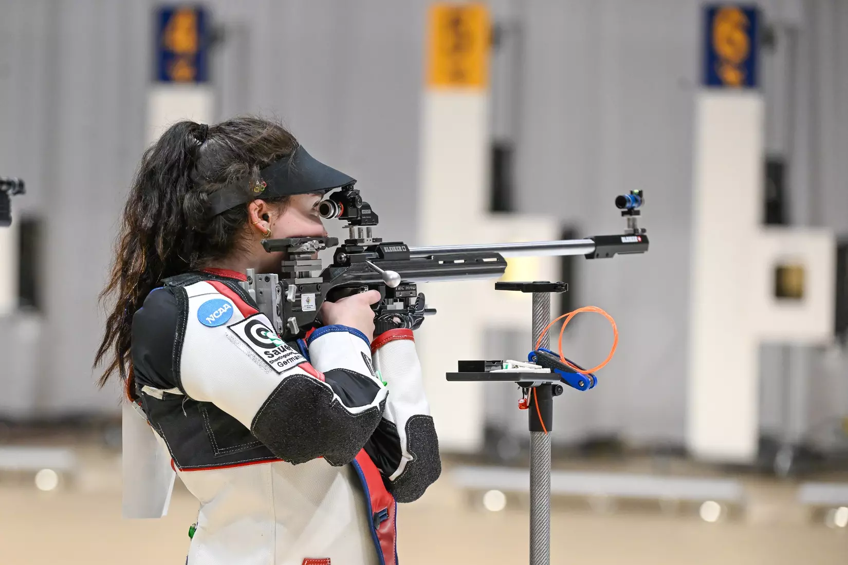 WVU Rifle team smallbore action