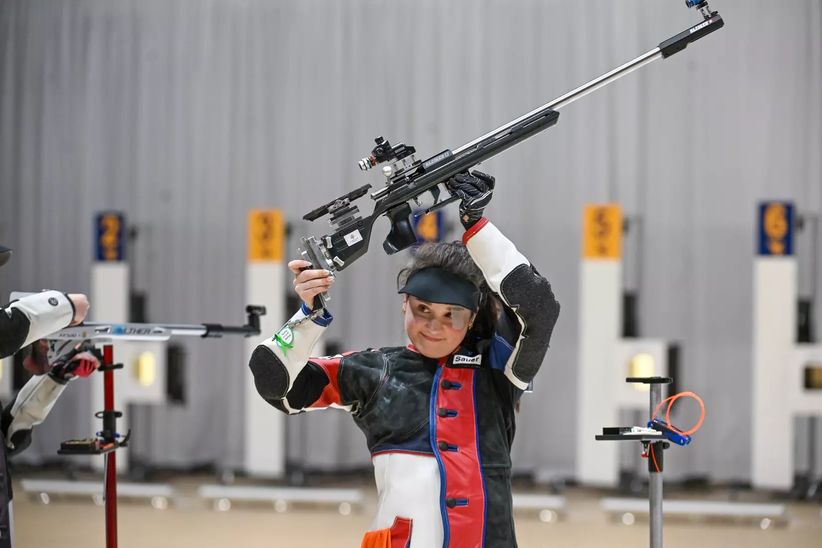 WVU Rifle team smallbore action