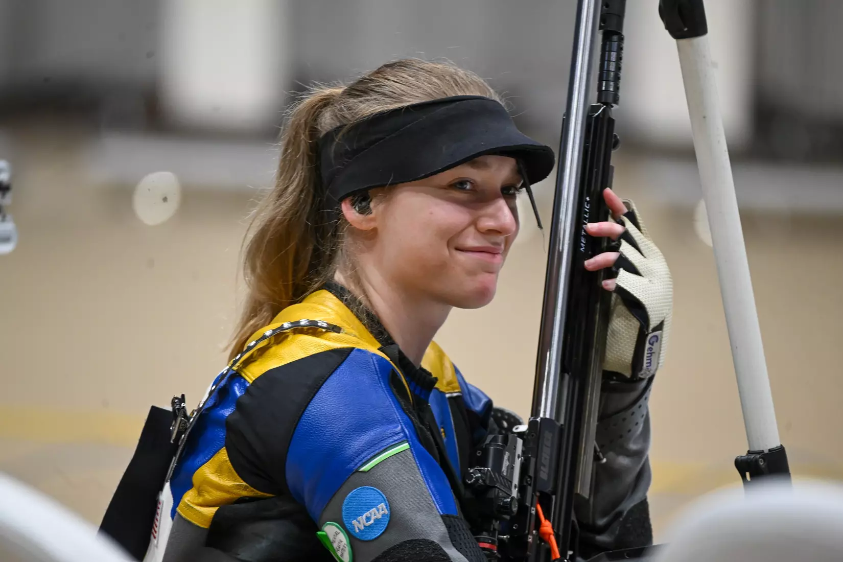 WVU Rifle team smallbore action
