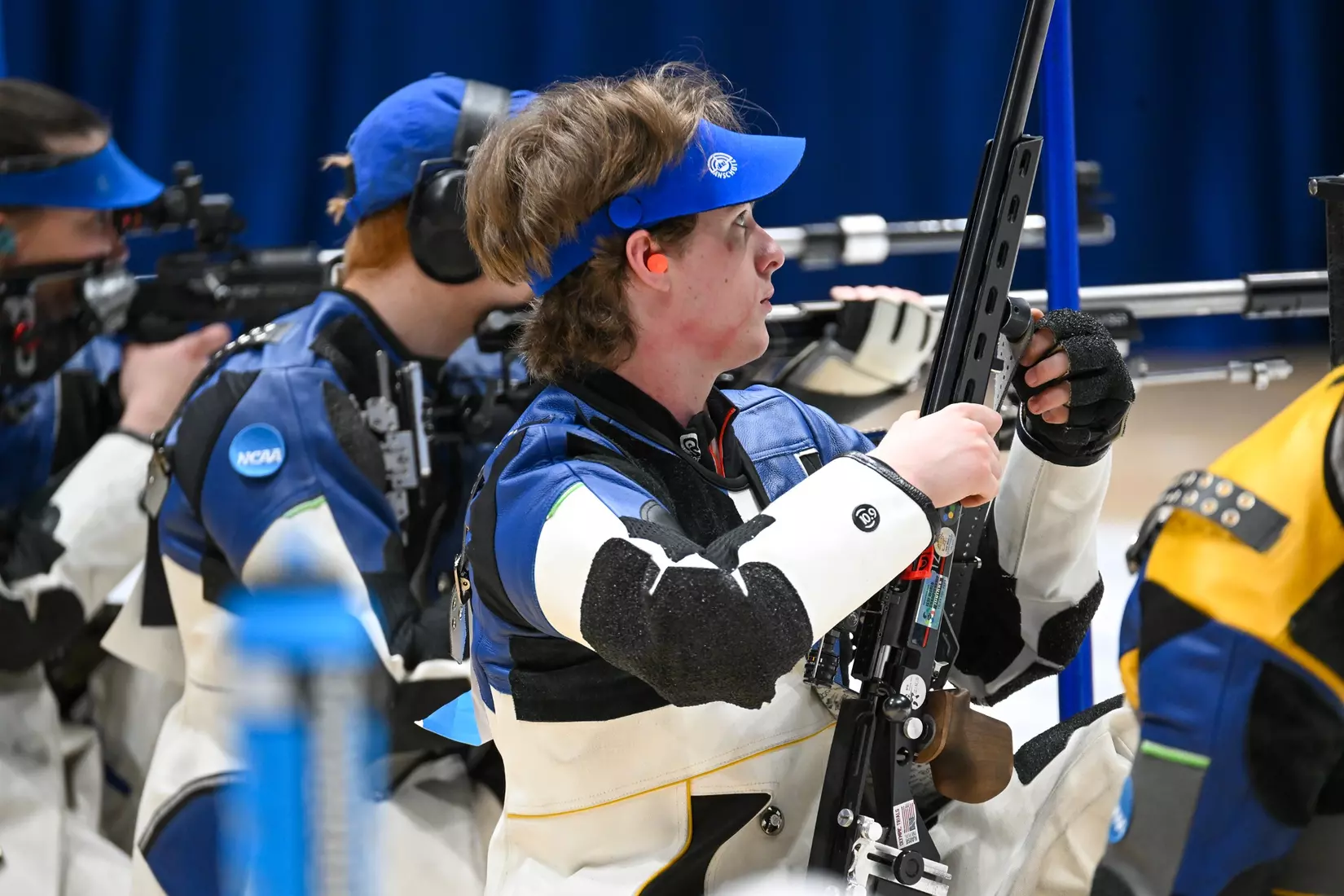 WVU Rifle team smallbore action