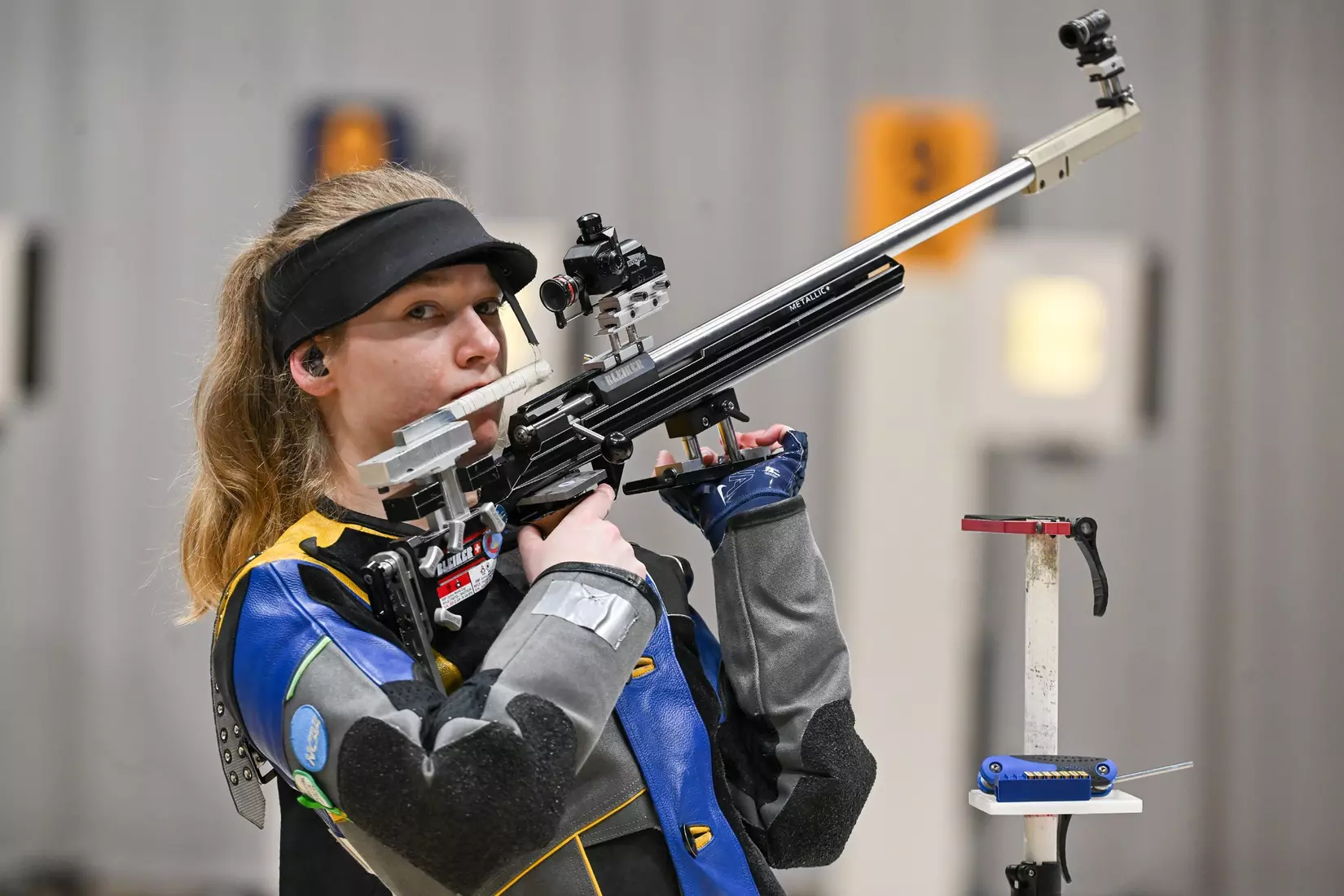 WVU Rifle team smallbore action
