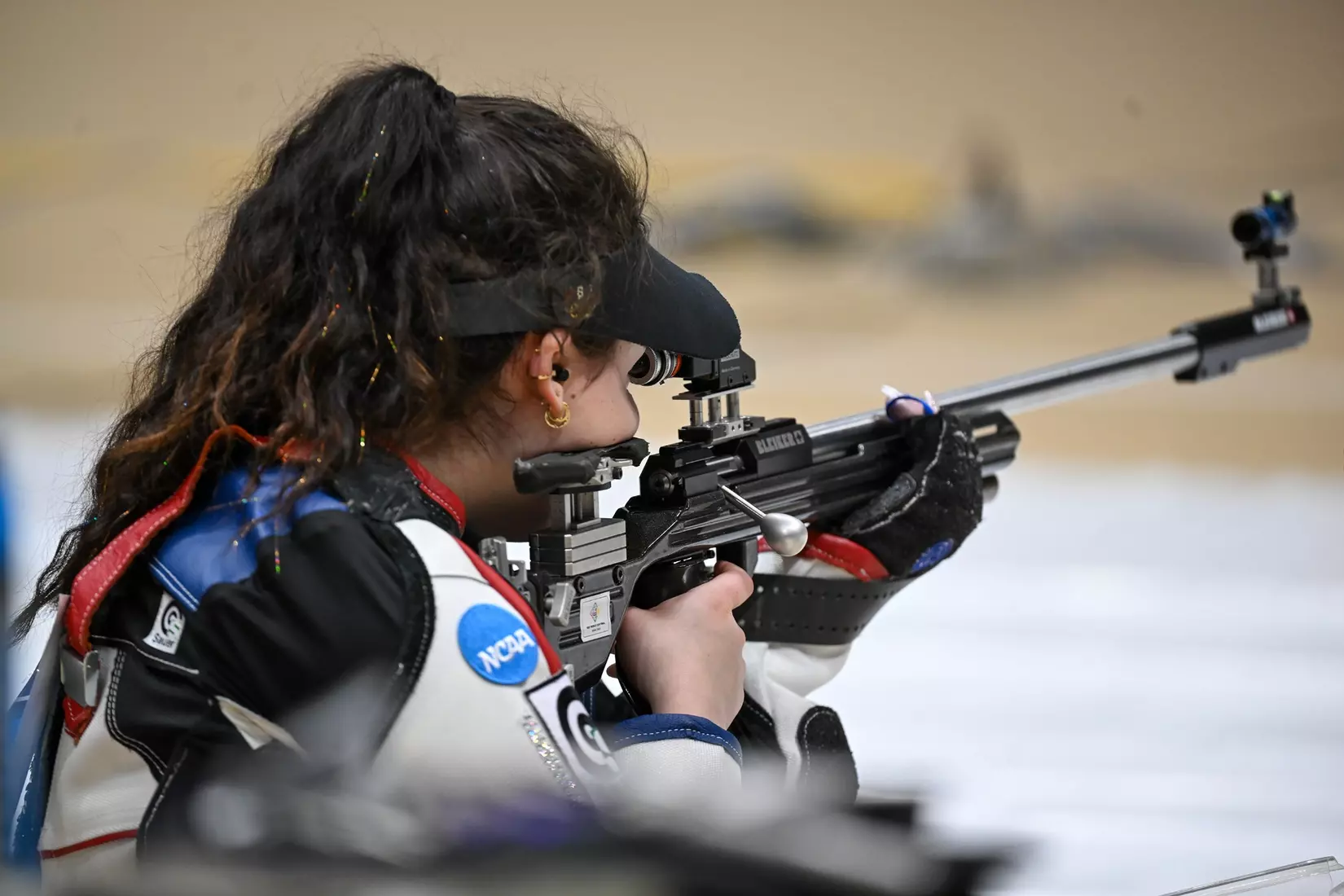 WVU Rifle team smallbore action