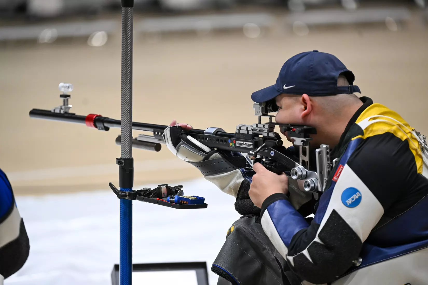 WVU Rifle team smallbore action