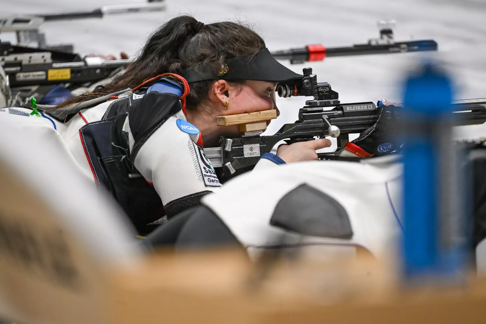 WVU Rifle team smallbore action