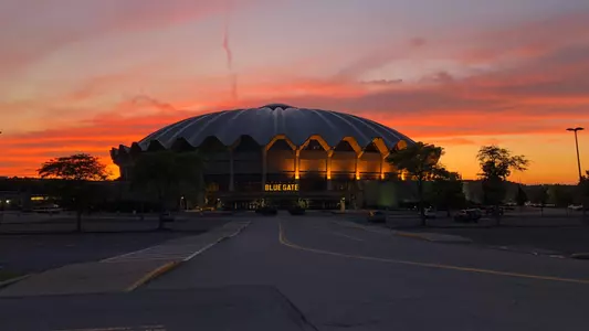 Coliseum sunset