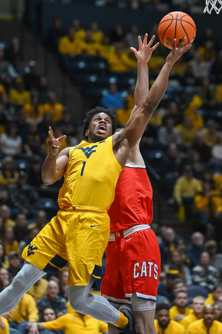 Joseph Yesufu goes for two points.