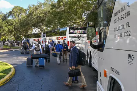 Mountaineers travel day to Orlando, FL