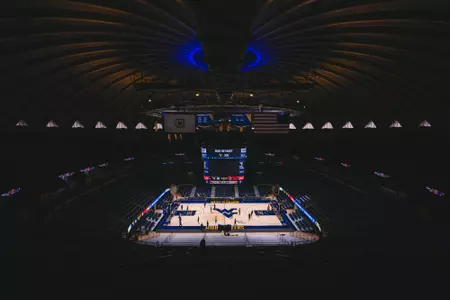 West Virginia faces Wheeling in an exhibition on Sunday, Oct. 26, at Hope Coliseum in Morgantown, W.Va.
