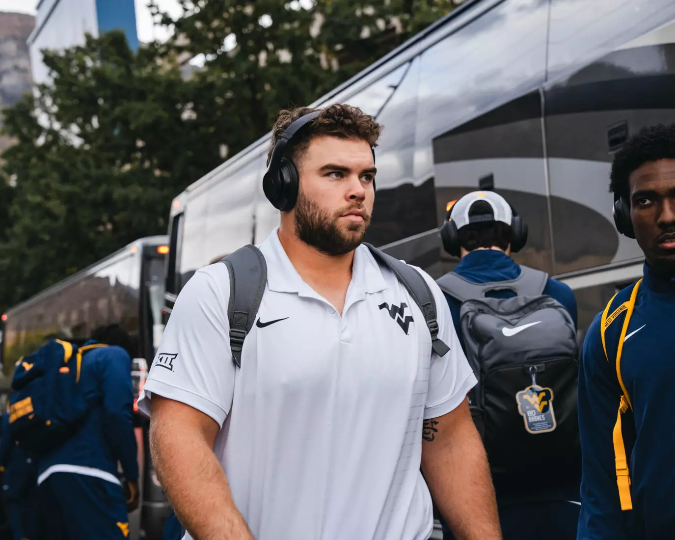 West Virginia faces BYU at Lavelle Edwards Stadium in Provo, Utah, on Friday, Oct. 3, 2025.