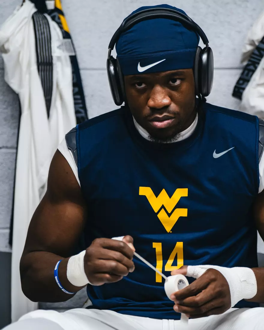 West Virginia faces BYU at Lavelle Edwards Stadium in Provo, Utah, on Friday, Oct. 3, 2025.