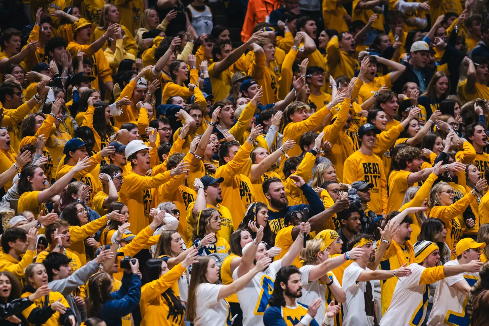 West Virginia hosts Pitt for the Backyard Brawl at Hope Coliseum on Thursday, Nov. 13, 2025, in Morgantown, W.Va.