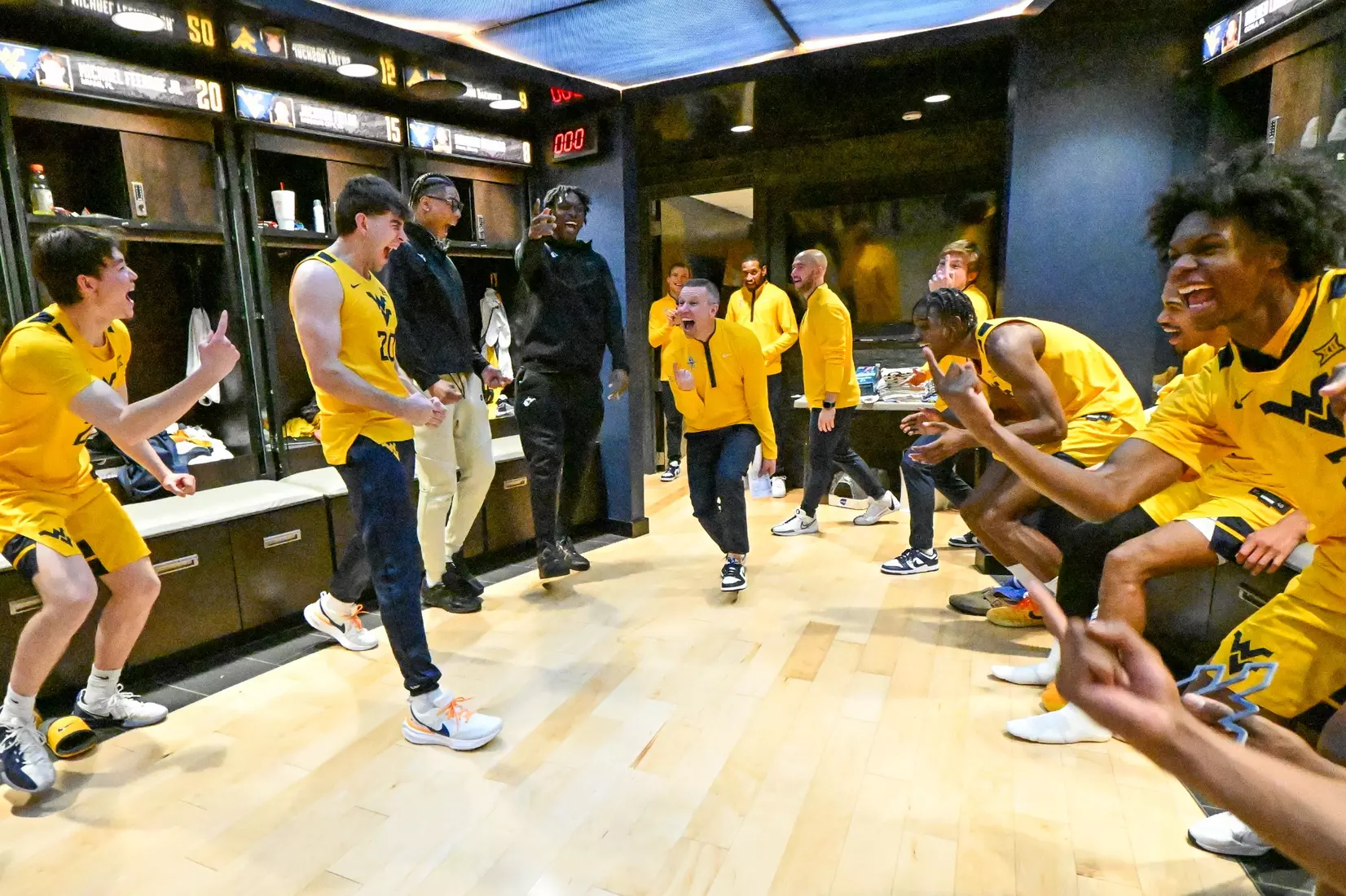 West Virginia hosts Pitt for the Backyard Brawl at Hope Coliseum on Thursday, Nov. 13, 2025, in Morgantown, W.Va.