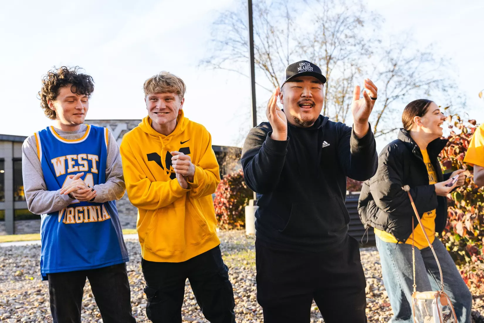 West Virginia hosts Pitt for the Backyard Brawl at Hope Coliseum on Thursday, Nov. 13, 2025, in Morgantown, W.Va.