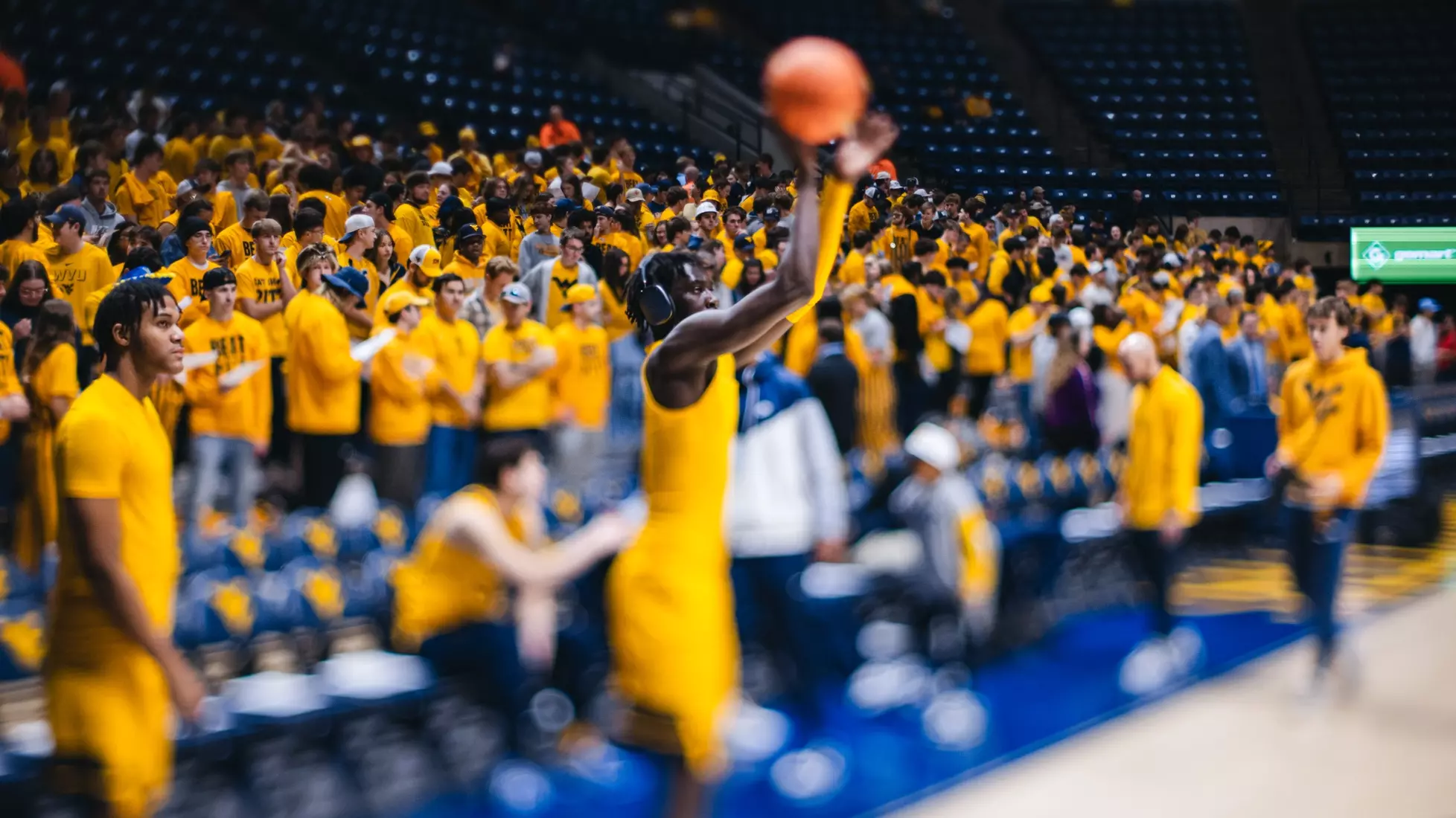 West Virginia hosts Pitt for the Backyard Brawl at Hope Coliseum on Thursday, Nov. 13, 2025, in Morgantown, W.Va.