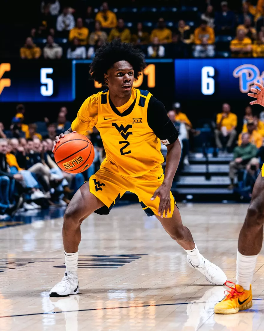 West Virginia hosts Pitt for the Backyard Brawl at Hope Coliseum on Thursday, Nov. 13, 2025, in Morgantown, W.Va.