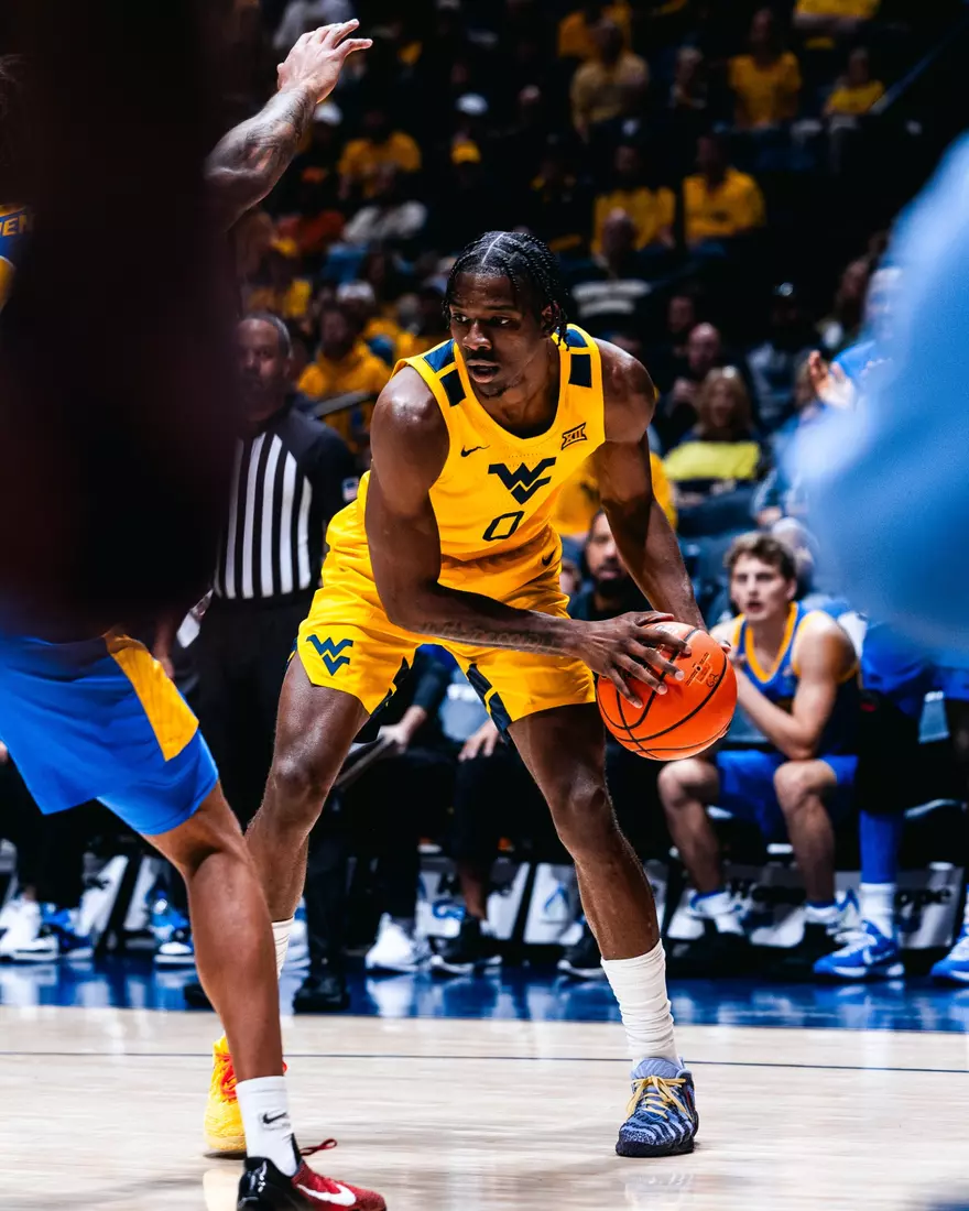 West Virginia hosts Pitt for the Backyard Brawl at Hope Coliseum on Thursday, Nov. 13, 2025, in Morgantown, W.Va.