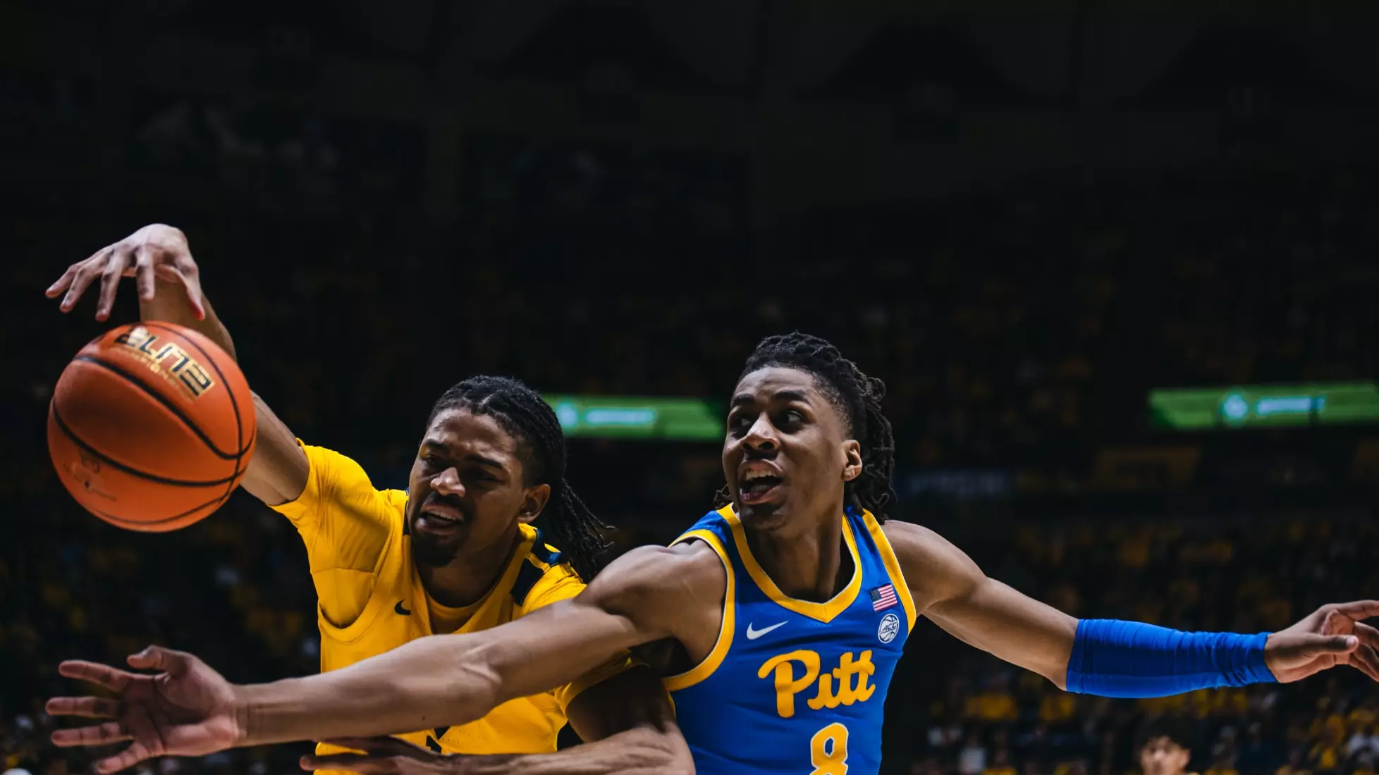 West Virginia hosts Pitt for the Backyard Brawl at Hope Coliseum on Thursday, Nov. 13, 2025, in Morgantown, W.Va.