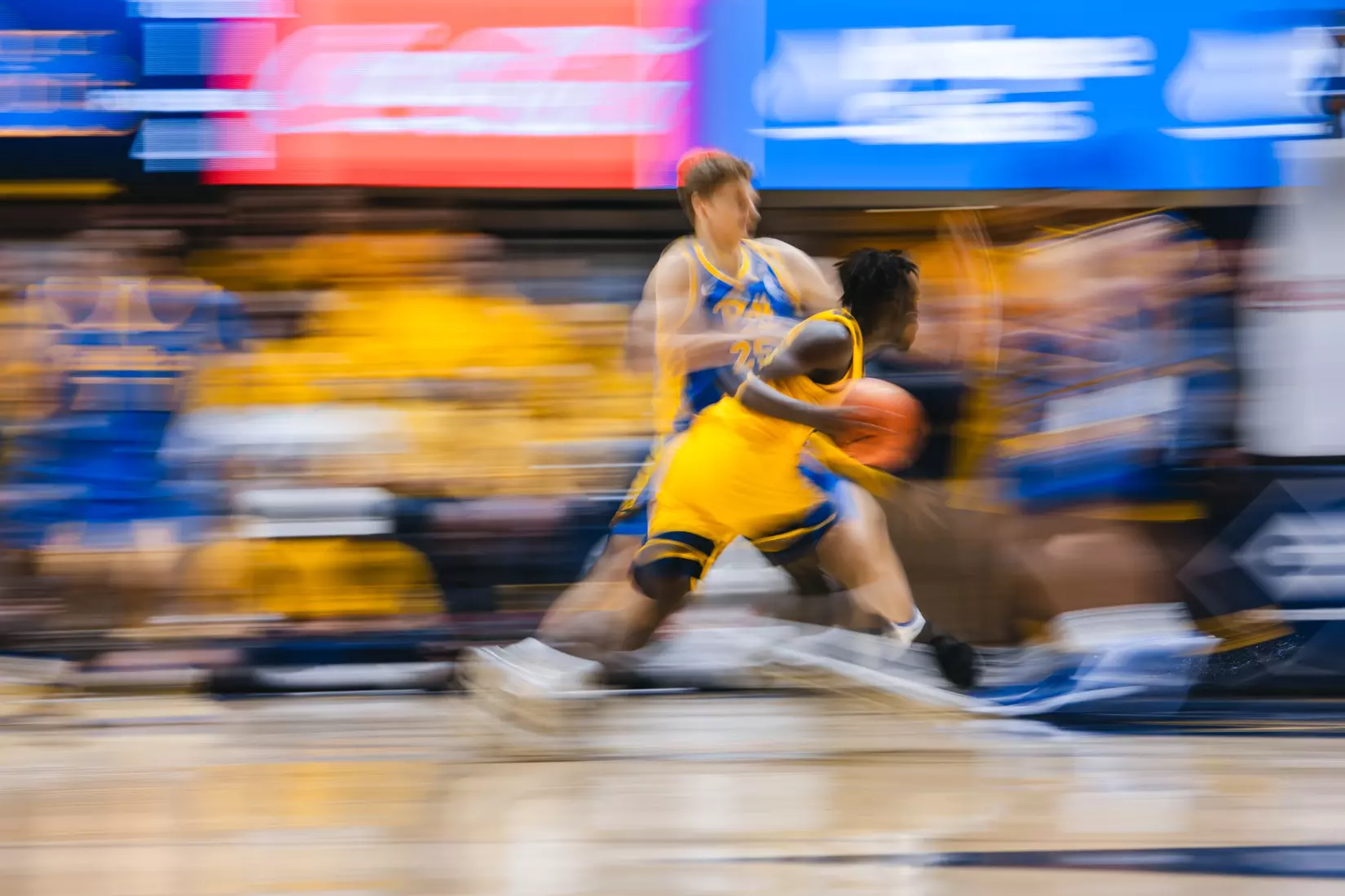 West Virginia hosts Pitt for the Backyard Brawl at Hope Coliseum on Thursday, Nov. 13, 2025, in Morgantown, W.Va.