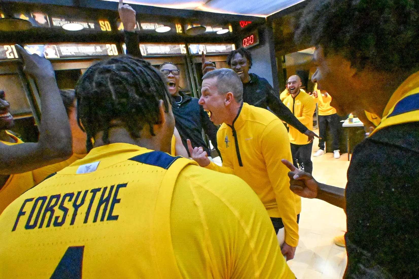 West Virginia hosts Pitt for the Backyard Brawl at Hope Coliseum on Thursday, Nov. 13, 2025, in Morgantown, W.Va.