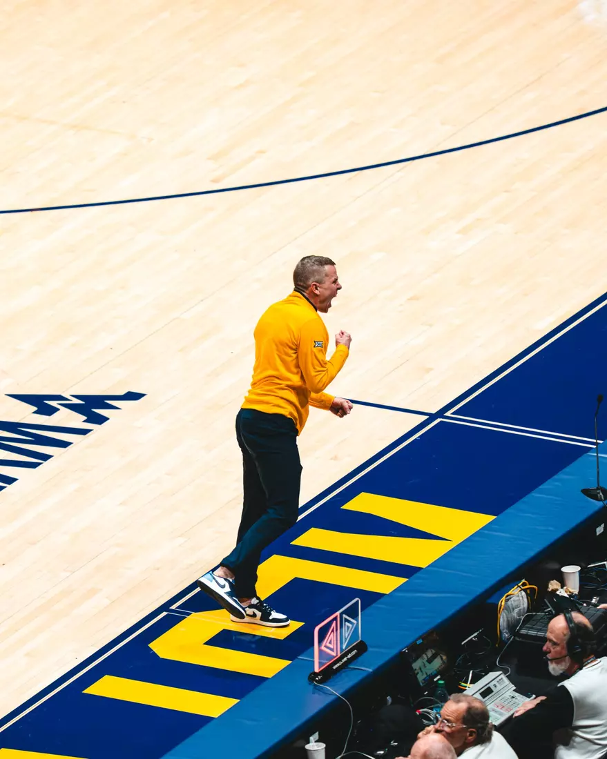 West Virginia hosts Pitt for the Backyard Brawl at Hope Coliseum on Thursday, Nov. 13, 2025, in Morgantown, W.Va.