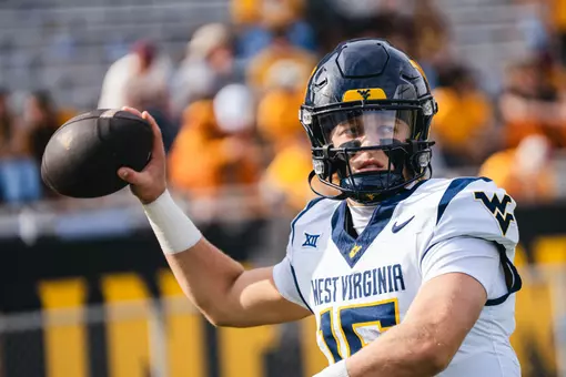 West Virginia faces Arizona State for its final road Big 12 Conference game of the season at 1 p.m. at Mountain America Stadium in Tempe, Arizona, on Saturday.