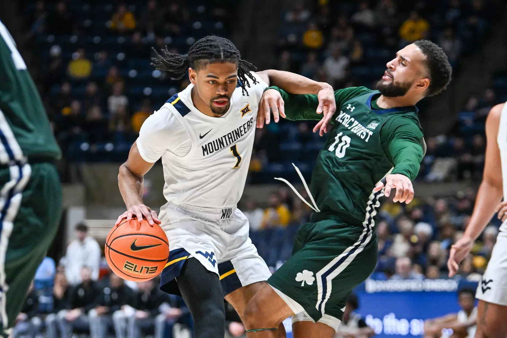 WVU vs Mercyhurst men's basketball Sunday, Nov. 30, 2025 at Hope Coliseum.