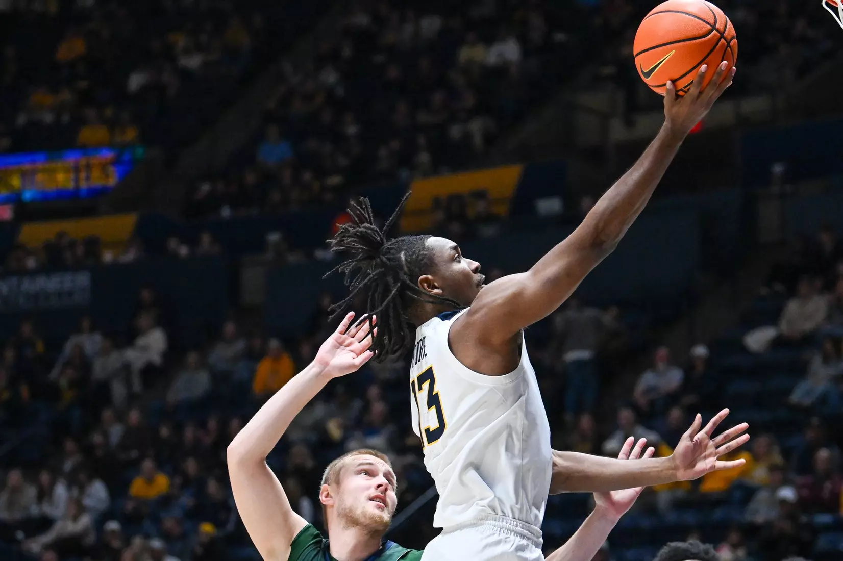 WVU vs Mercyhurst men's basketball Sunday, Nov. 30, 2025 at Hope Coliseum.