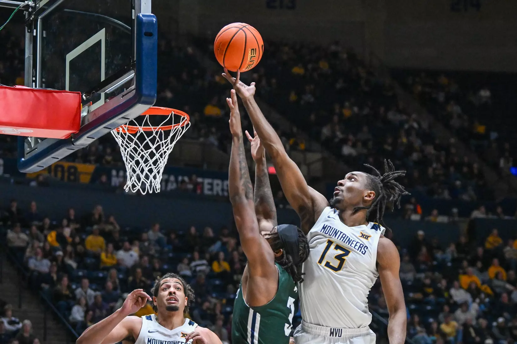 WVU vs Mercyhurst men's basketball Sunday, Nov. 30, 2025 at Hope Coliseum.
