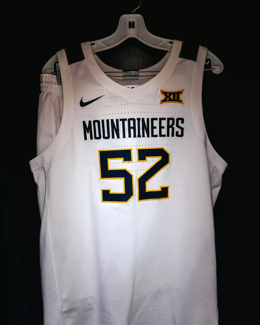 West Virginia opens the season against Mount St. Mary's on Nov. 4, 2025, at Hope Coliseum in Morgantown, W.Va.