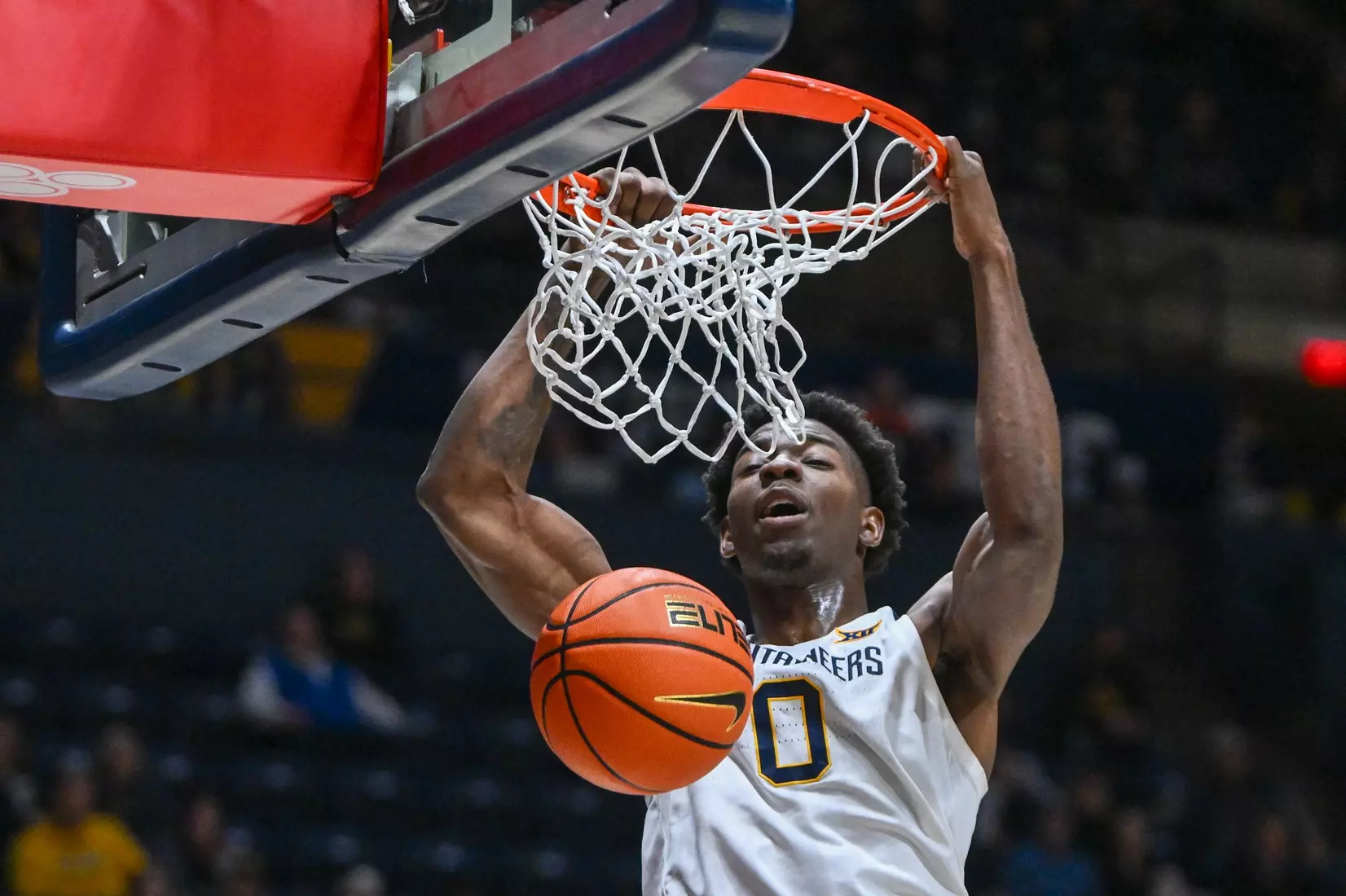 West Virginia opens the season against Mount St. Mary's on Nov. 4, 2025, at Hope Coliseum in Morgantown, W.Va.