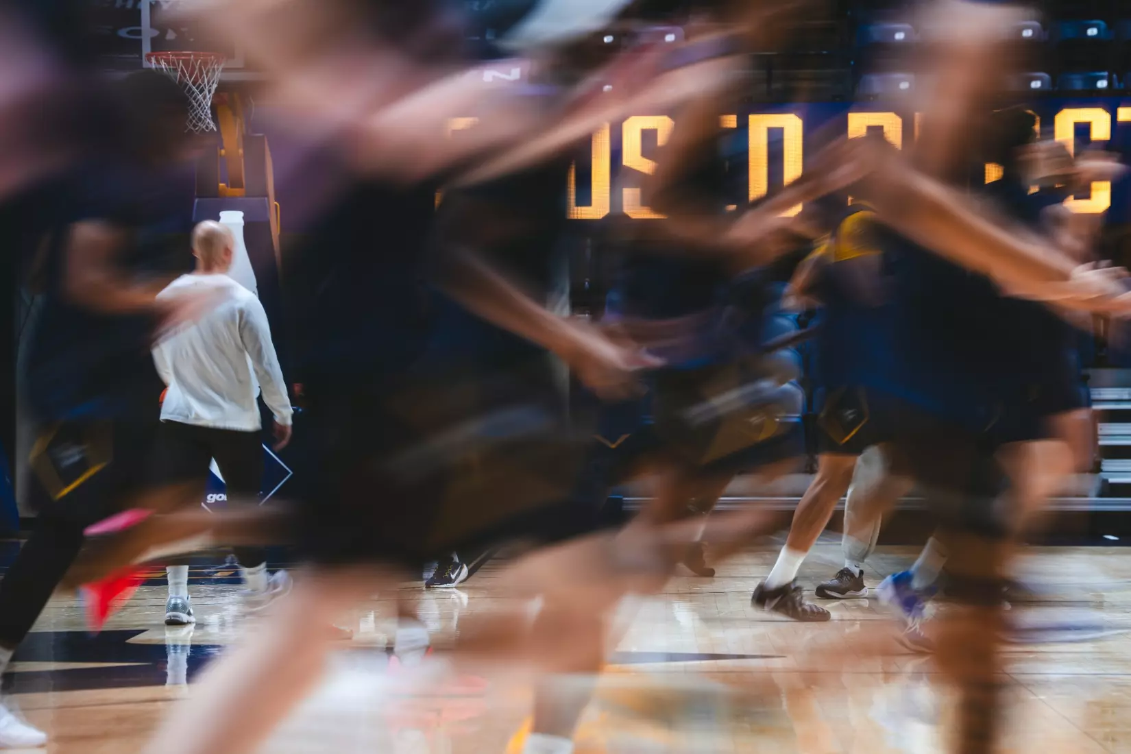 West Virginia opens the season against Mount St. Mary's on Nov. 4, 2025, at Hope Coliseum in Morgantown, W.Va.