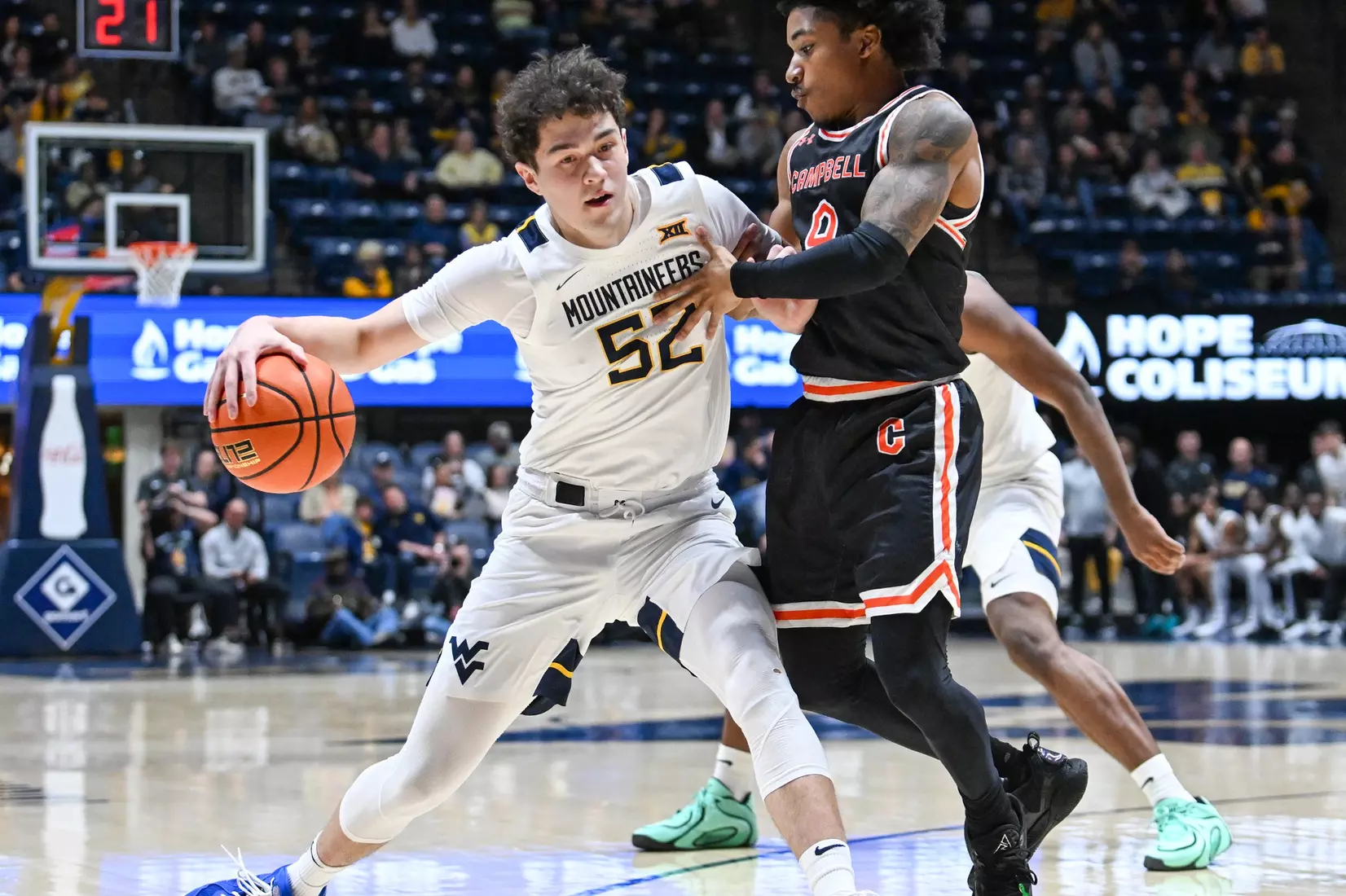 WVU vs Campbell Nov. 6, 2025 at the Hope Coliseum.