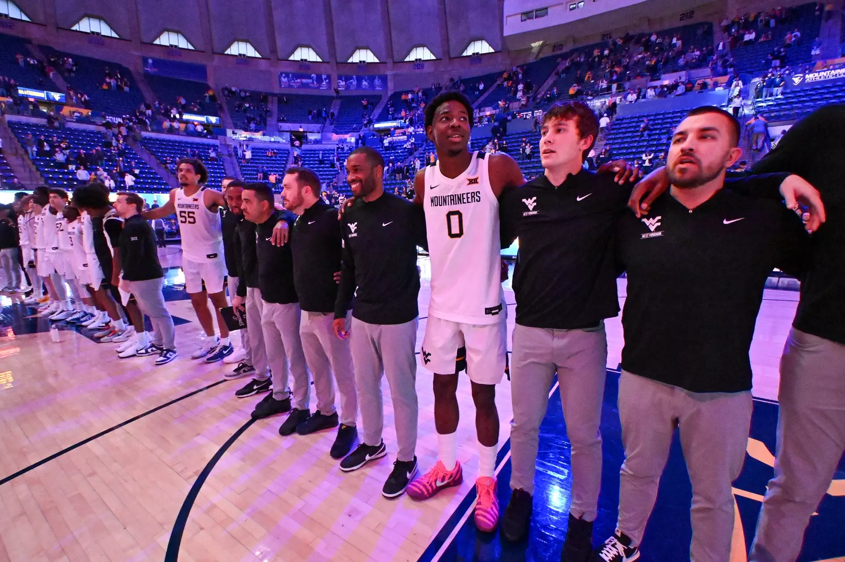 WVU vs Lehigh action at Hope Coliseum Sunday, Nov. 8, 2025