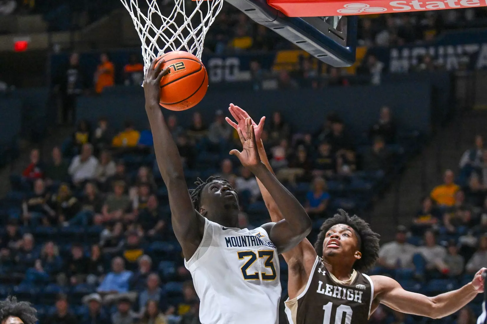 WVU vs Lehigh action at Hope Coliseum Sunday, Nov. 8, 2025